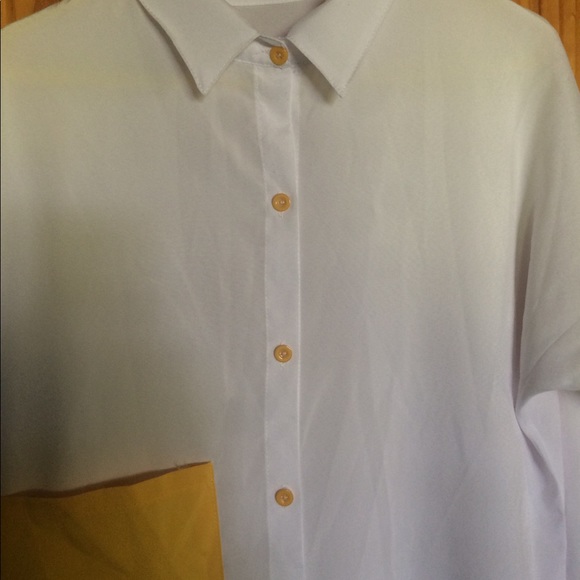 Funky Asymmetrical Oversized Shirt - Picture 2 of 7